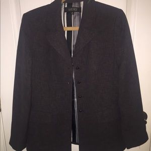 Kasper tripped blazer